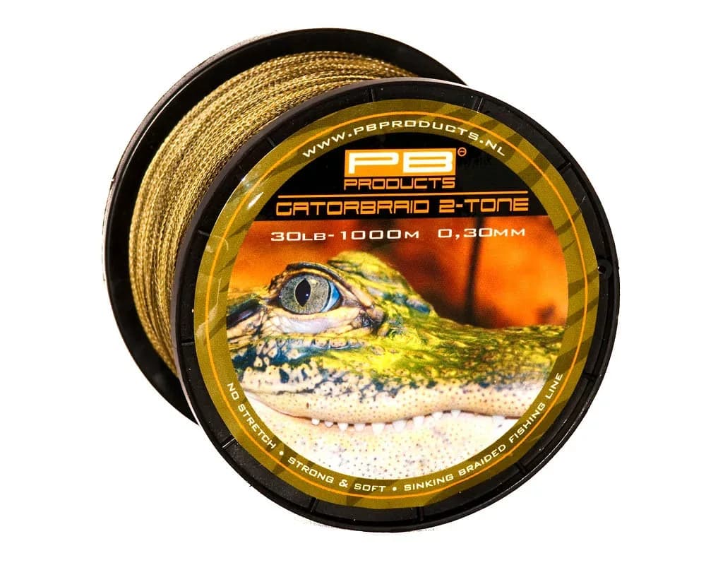 PB Products Gator Braid 0,26mm 25lb 1000m fonott zsinór