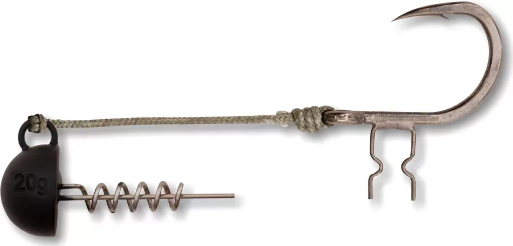 #6/0 Shad Claw Rig 30g 100kg 1 darab