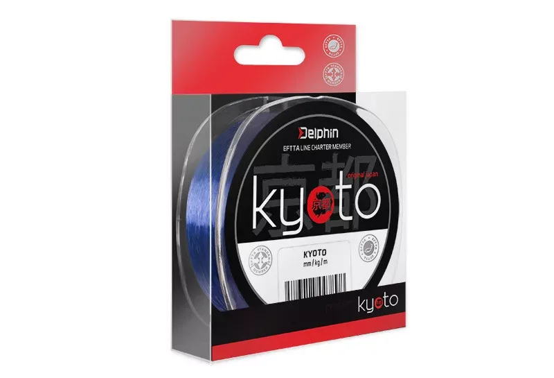 Monofil Delphin KYOTO kék 0,165mm 2,5kg 5000m