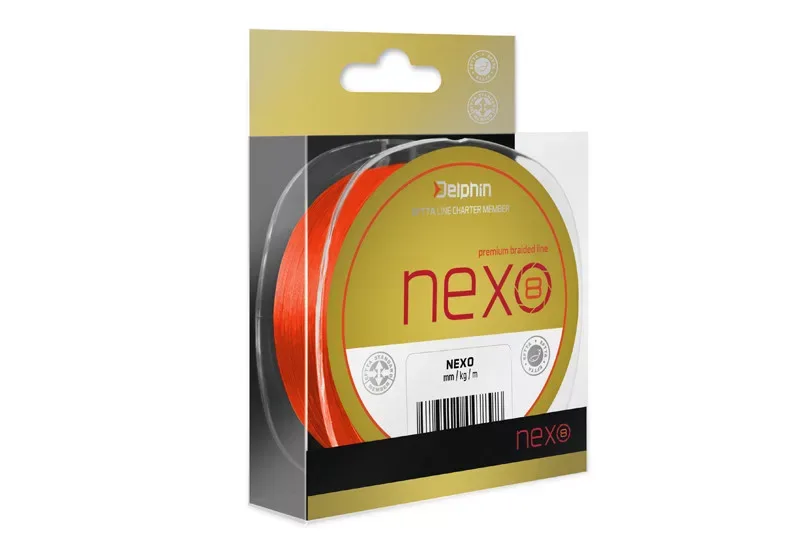 Delphin NEXO 8 / fluo narancsszínű (0,16mm 9,9kg 130m)