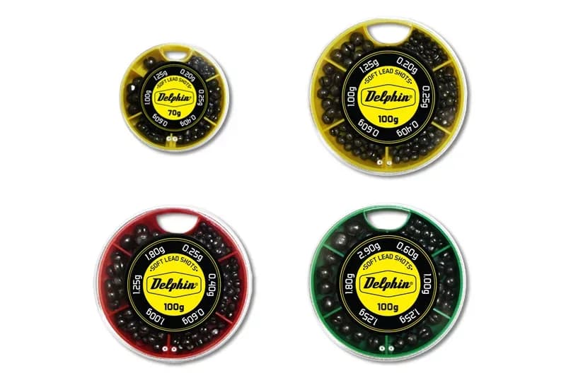 Ólomszett DELPHIN SOFT (sárga doboz) 70g/0,2-1,25g