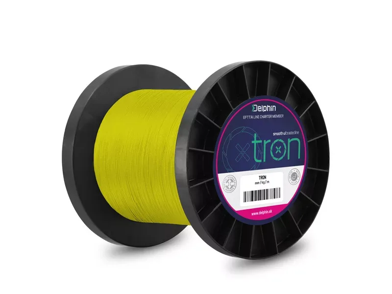 Delphin TRON fluo sárga (0,05mm 2,3kg 1000m)