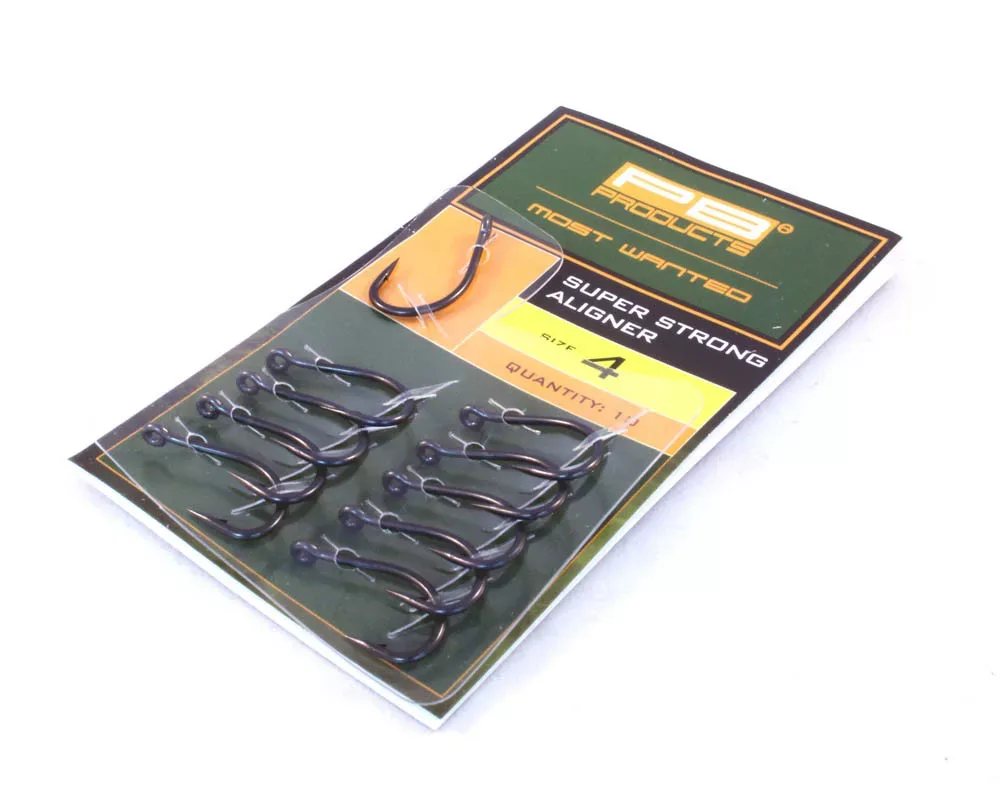 PB Products Super Strong Aligner Hook DBF size 6 10db bojlis horog