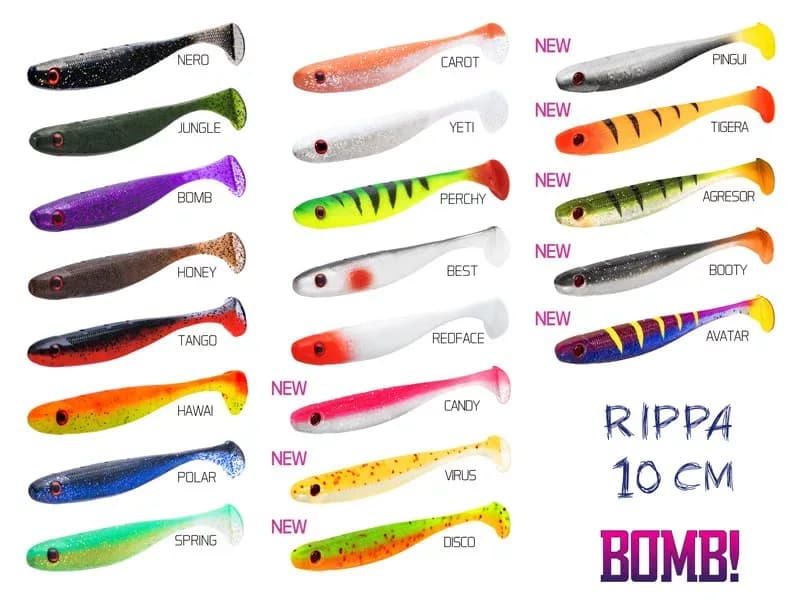 BOMB! Gumihal Rippa / 5db 10cm/JUNGLE