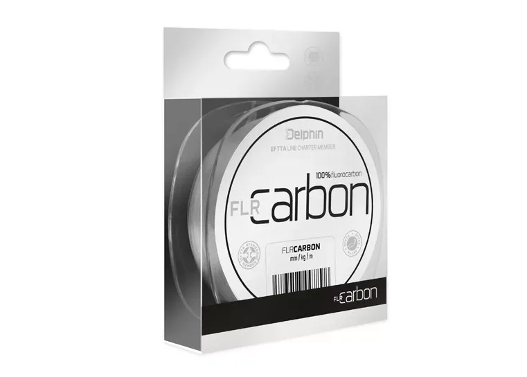 Delphin FLR CARBON - 100% fluorocarbon 0,90mm 30,0kg 20m monofil előkezsinór