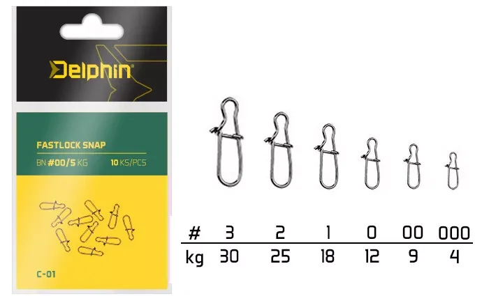 Fastlock Snap C-01/10db (BN/3)