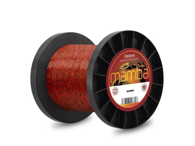 Delphin MAMBA Carp / Fire (0,26mm 5,2kg 6000m)