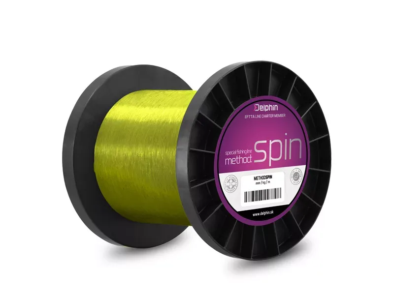 Delphin METHOD SPIN sárga (0,28mm 6,5kg 5000m)