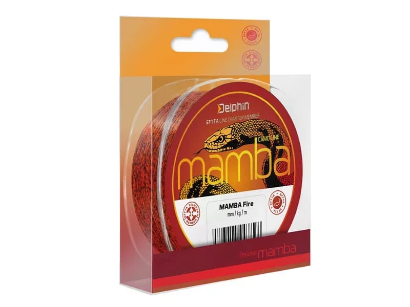 Delphin MAMBA Feeder / Fire (0,26mm 5,2kg 300m)