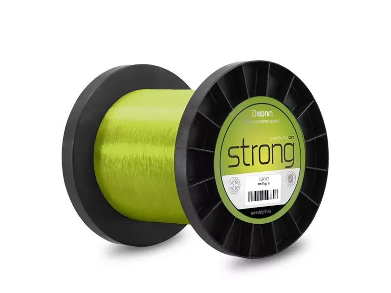 Delphin STRONG CARP sárga (0,30mm 7,7kg 5000m)