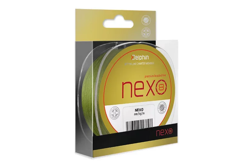 Delphin NEXO 8 zöld (0,14mm 8,6kg 130m)